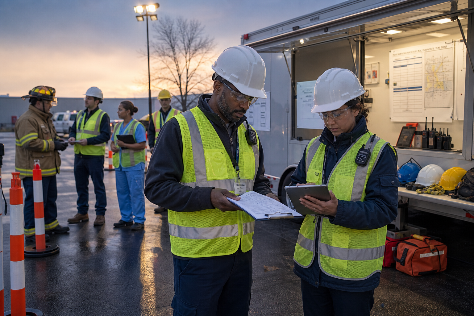 The Emergency Record That Can Protect Workers Years Later editorial illustration